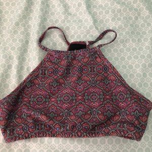 Tillys high neck sports bra